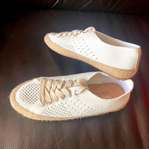 Emu Australia Agonis Mac‎ ever natural ivory espadrille sneaker size 8 womens - Picture 5 of 8